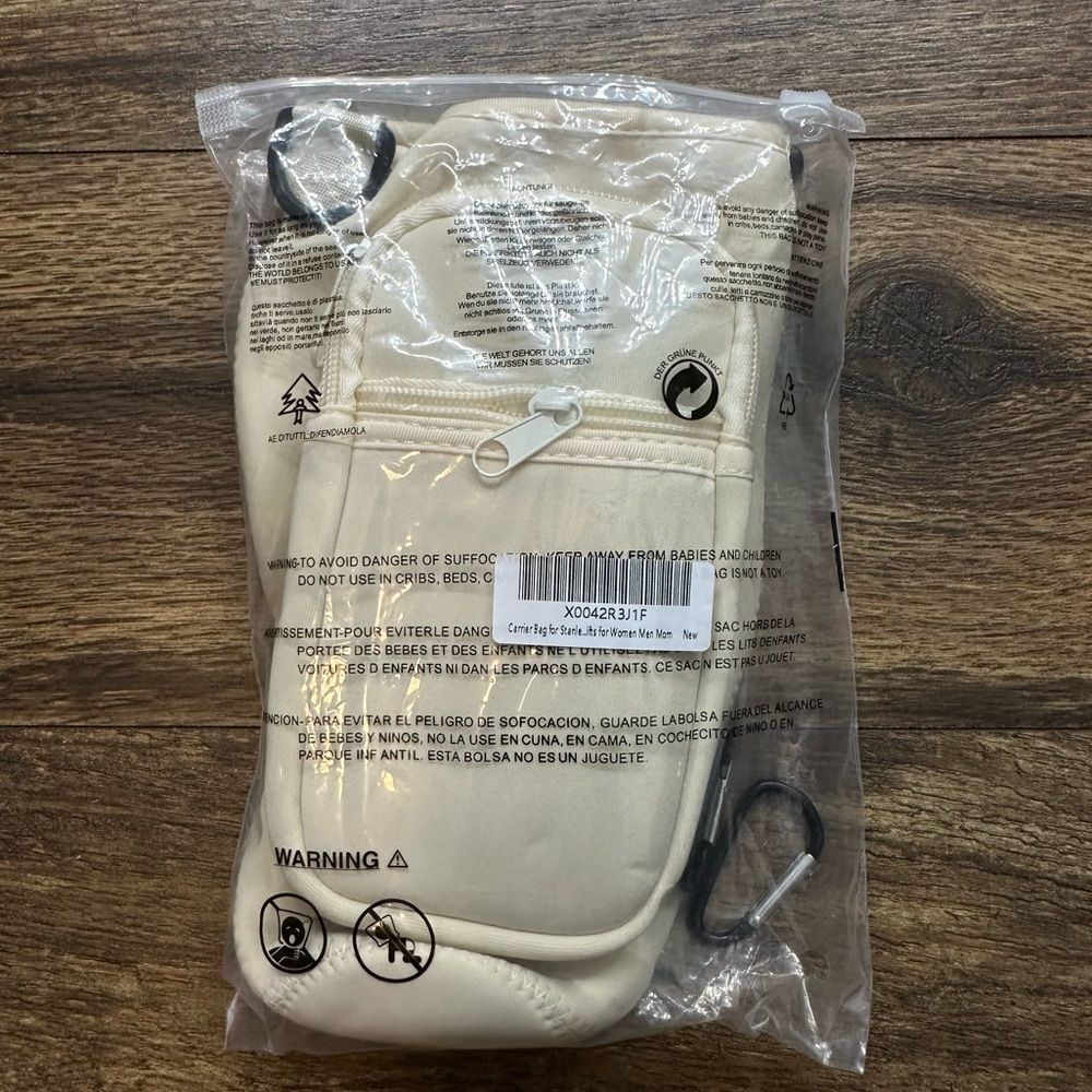 Cream Carrier bag for Stanley
